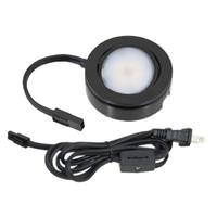 American Lighting 4.3 Watt 120 Volt Black 3000K Dimmable Puck Light Kit
